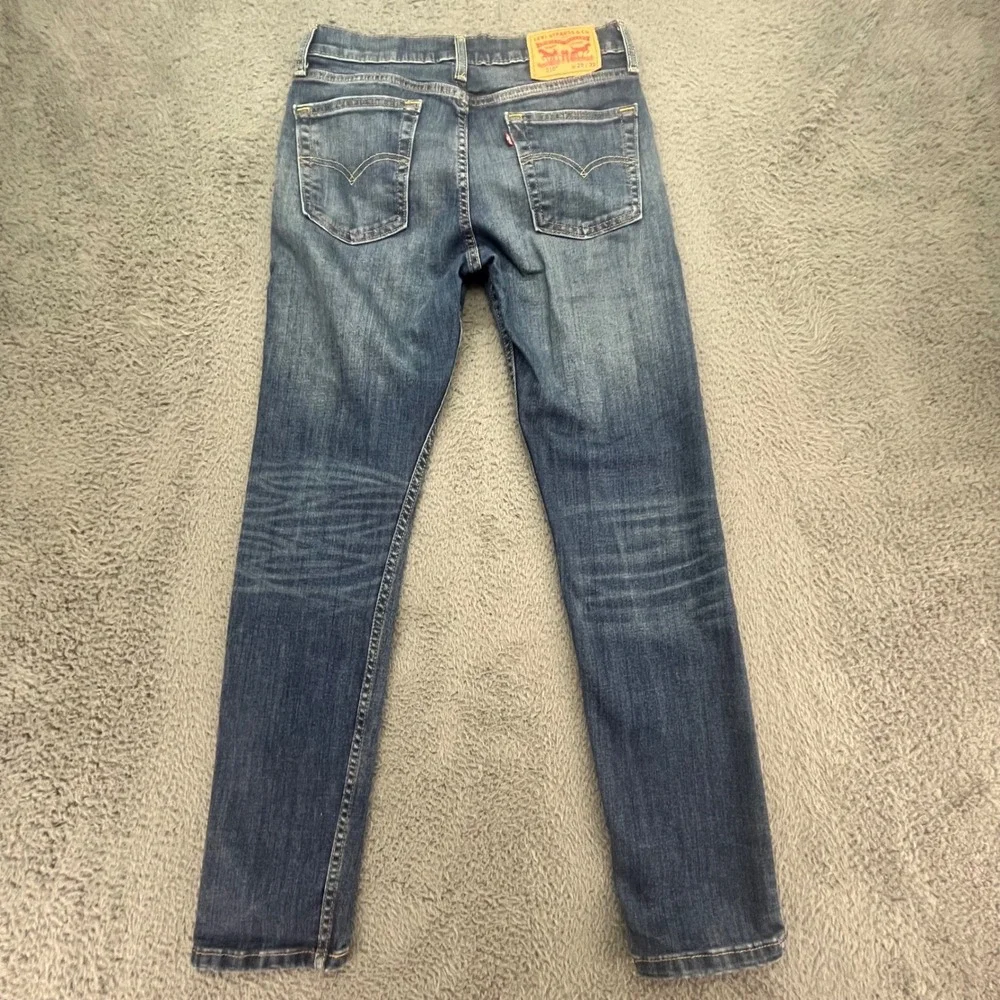 Levi Strauss & Co 510 Mens Jeans Blue Wash Slim Fit W29 L32‎